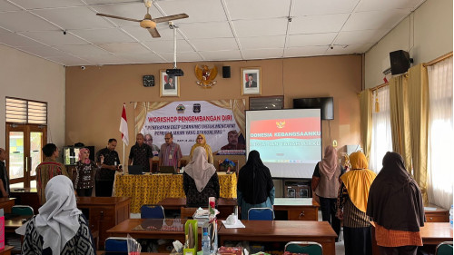 Dokumentasi Workshop Pengembangan Diri dengan Tema “Penerapan Deep Learning untuk mencapai Pembelajaran yang Berkualitas” 