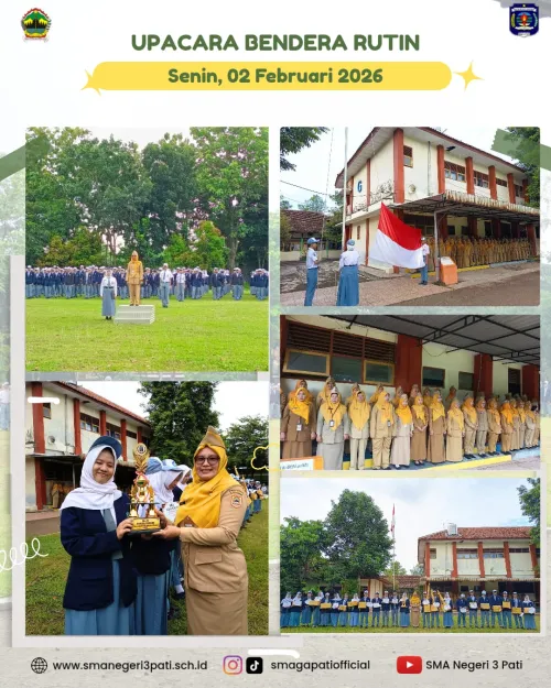 Upacara Bendera hari Senin, 02 Februari 2026 