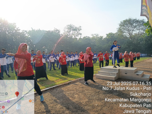 Pertemuan Pagi Ceria : Senam SAIH dalam rangka Peringatan Hari Anak Nasional, 23 Juli 2025