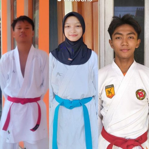 Atlet smaga juara karate 