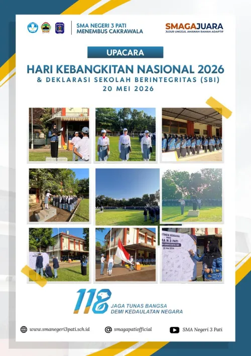 Upacara Bendera Peringatan Hari Kebangkitan Nasional Ke-118 Tahun 2026 dan Deklarasi Beriintegritas ( SBI ) 