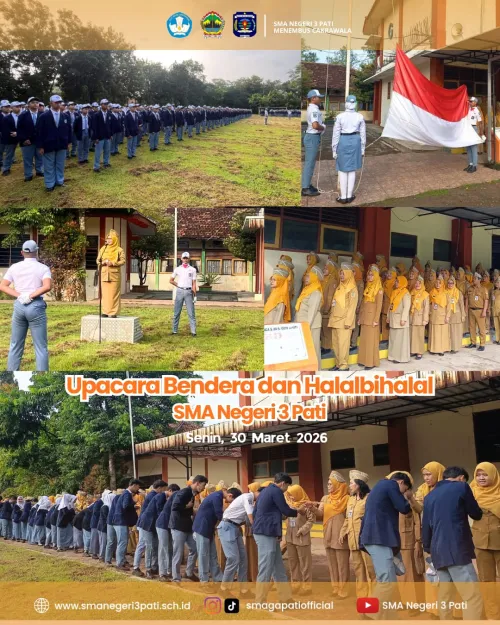 Upacara bendera & HalalBihalal