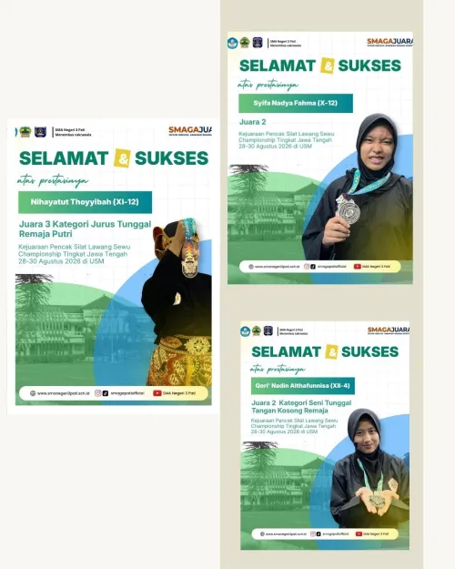 Selamat & sukses Kepada siswa & siswi Beprestasi SMAGA