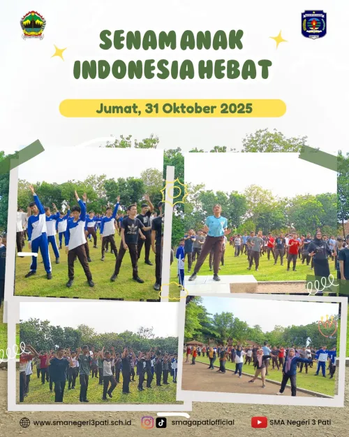 Senam Anak Indonesia Hebat ( SAIH )  Jum'at, 31 Oktober 2025