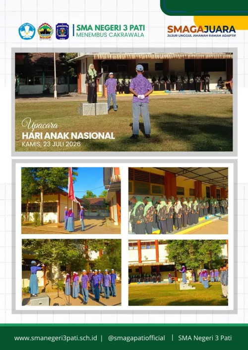 Upacara Bendera Peringantan Hari Anak Nasional ke-42 Tahun 2026