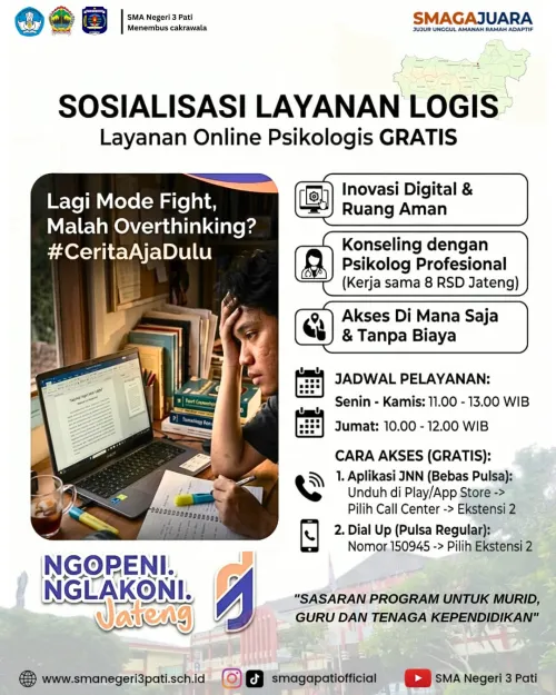 Sosialisasi Layanan Logis (Layanan Online Psikologis Gratis )