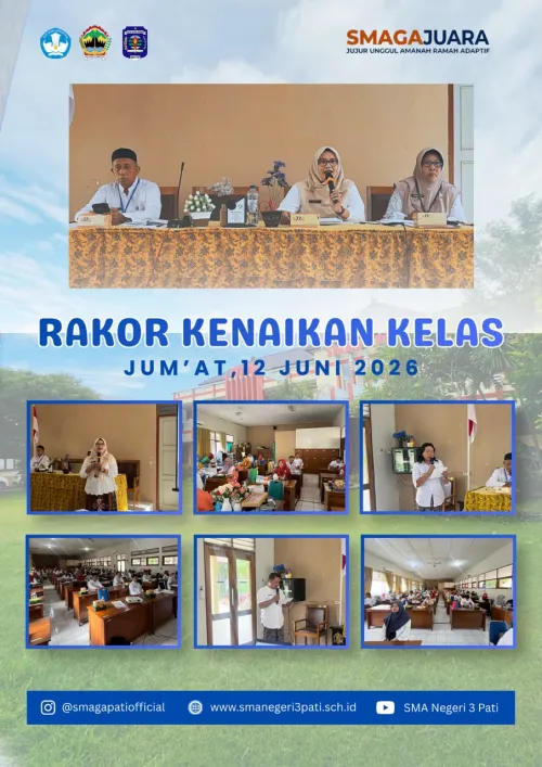 Dokumentasi Rakor Kenaikan Kelas SMA Negeri 3 Pati