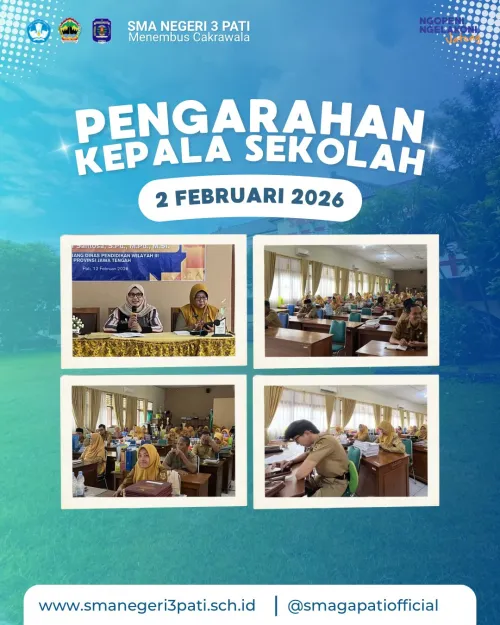 Pengarahan Kepala Sekolah Senin, 2 Maret 2026