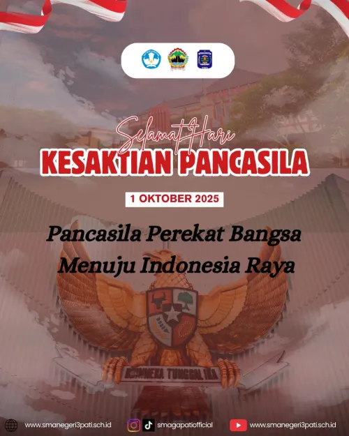 Peringatan Hari Kesaktian Pancasil, 1 Oktober  2025