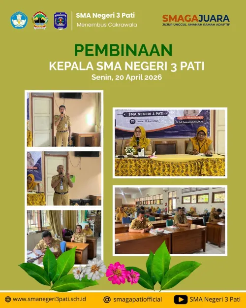 Pembinaan Oleh Kepala SMA Negeri 3 Pati