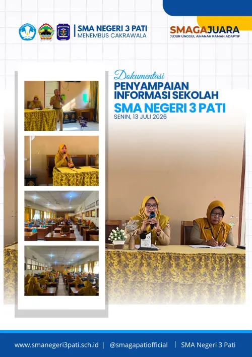 Penyampain Informasi Sekolah Hari Senin, 13 Juli 2026