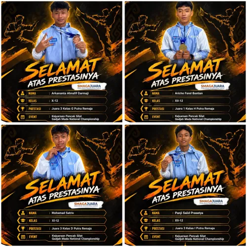 Siswa-siswa Raih Juara dalam event Kejuaraan Pencak Silat Gadjah Mada National Championship