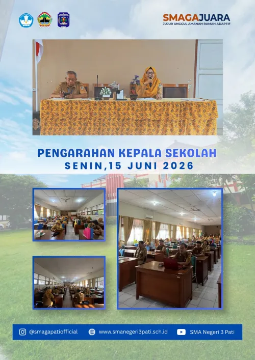 Pengarahan Kepala SMA Negeri 3 Pati