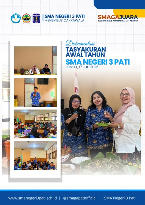 Dokumentasi Tasyakuran Awal Tahun SMA Negeri 3 Pati 