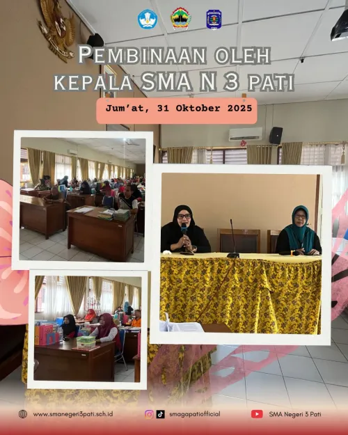 Pembinaan Oleh Kepala SMA Negeri 3 Pati