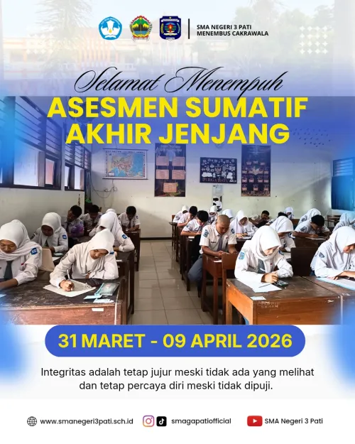 Selamat Menempuh Assesmen Sumatif Akhir Jenjang 