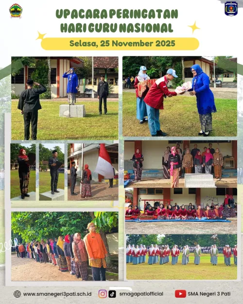 Upacara Bendera Peringatan Hari Guru Nasional Ke-80 Tahun 2025