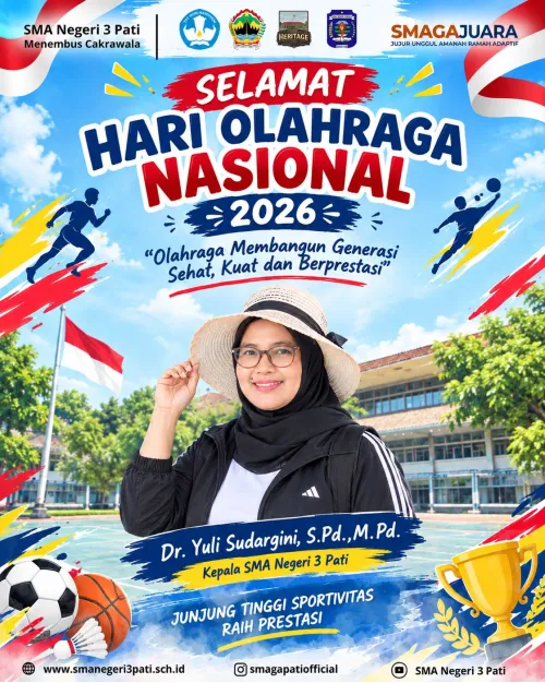Selamat Memperingati Hari Olahraga Nasional  Tahun 2026