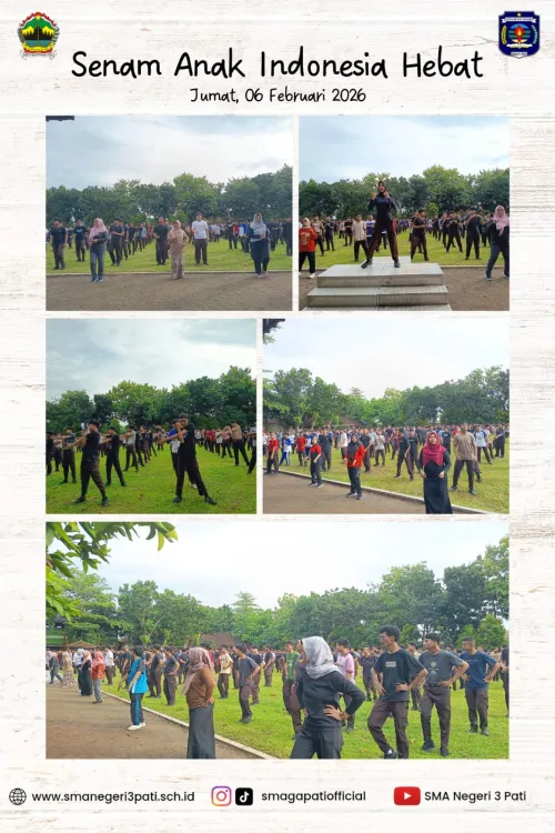 Senam Anak Indonesia Hebat ( SAIH )   Jum'at 6 Februari 2026