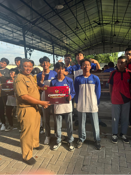 Tim mobile Legend SMA Negeri 3 Pati raih juara 1 cabor E-Sport 
