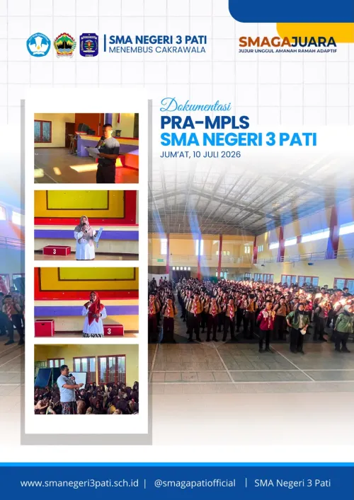 Dokumentasi Kegiatan PRA MPLS Calon Murid Baru SMA negeri 3 Pati Tahun Ajaran 2026/2027