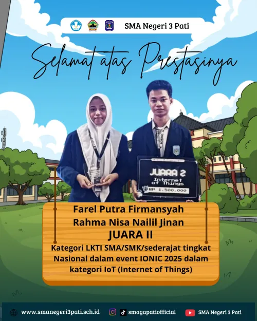 Selamat dan Sukses kepada TIM KIR SPECTRA SMAGA