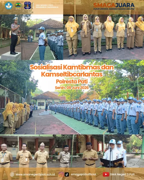 Dokumentasi Sosialisasi Kamtibmas dan Kamseltibcarlantas Polresta Pati
