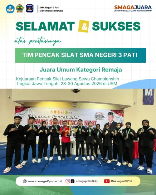 Selamat & Sukses kepada Tim Pencak Silat SMAGA  