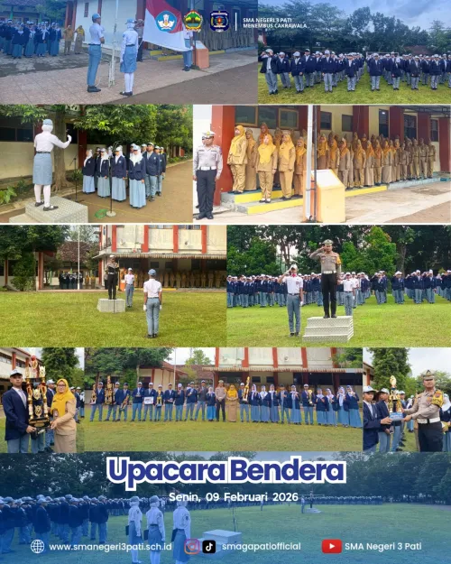 Upacara Bendera Senin, 9 Februari 2026