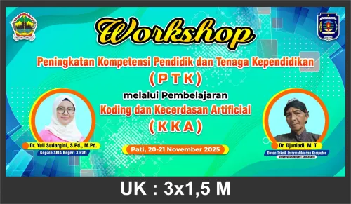 Workshop Peningkatan Kompetensi Pendidik dan Tenaga Kependidikan (PTK) melalui Koding dan Kecerdasan Artificial ( KKA)