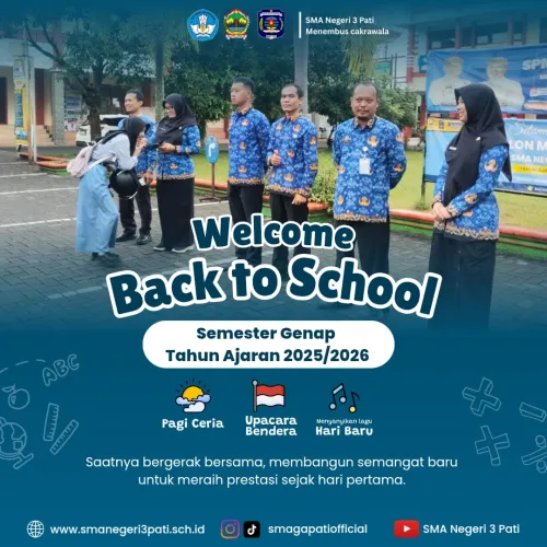 Welcome Back to School Semester Genap Tahun Ajaran 2025/2026