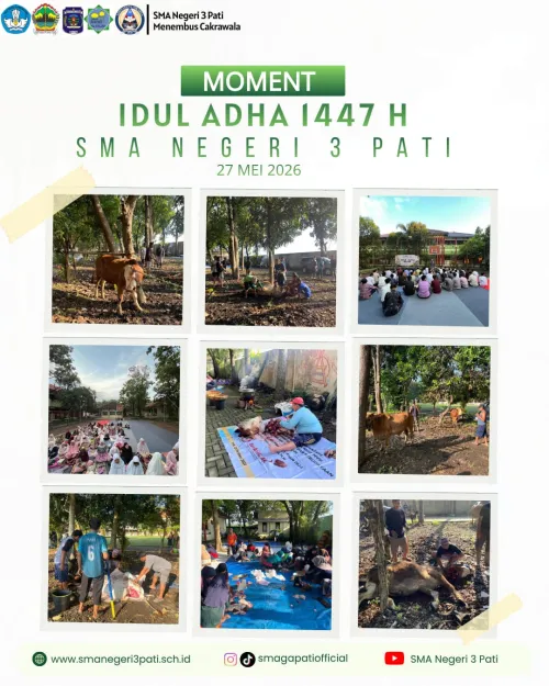 Moment Idul Adha SMA Negeri 3 Pati Tahun 2026