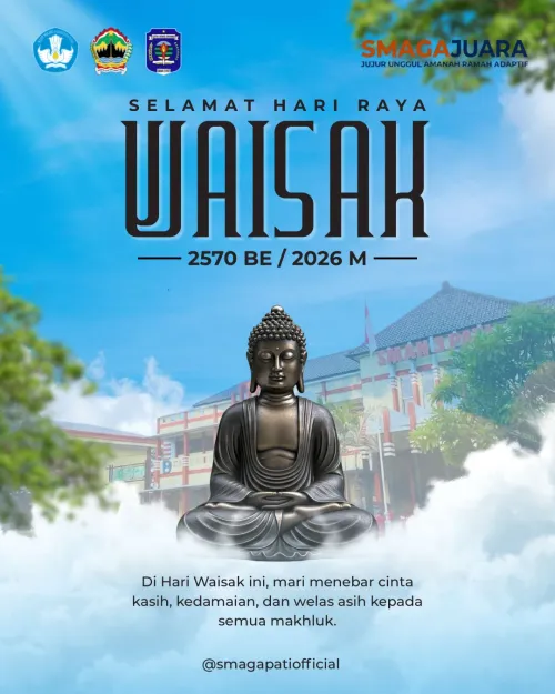 Selamat Hari Raya Waisak 2570 BE/2026M