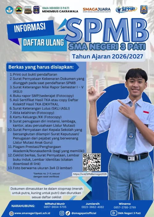 Pengumuman SPMB Tahun Ajaran 2026/2027